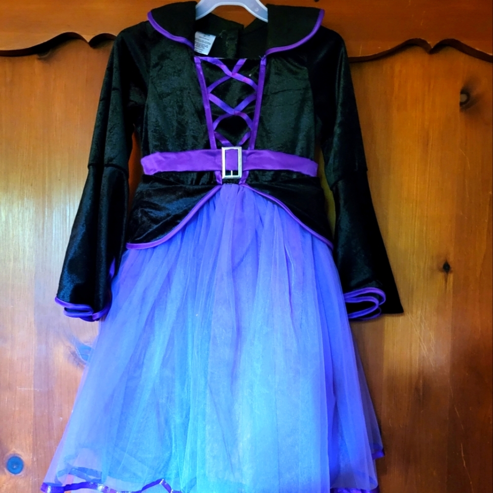 Girls Halloween witch dress